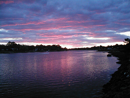 Sunset on the Barrington River